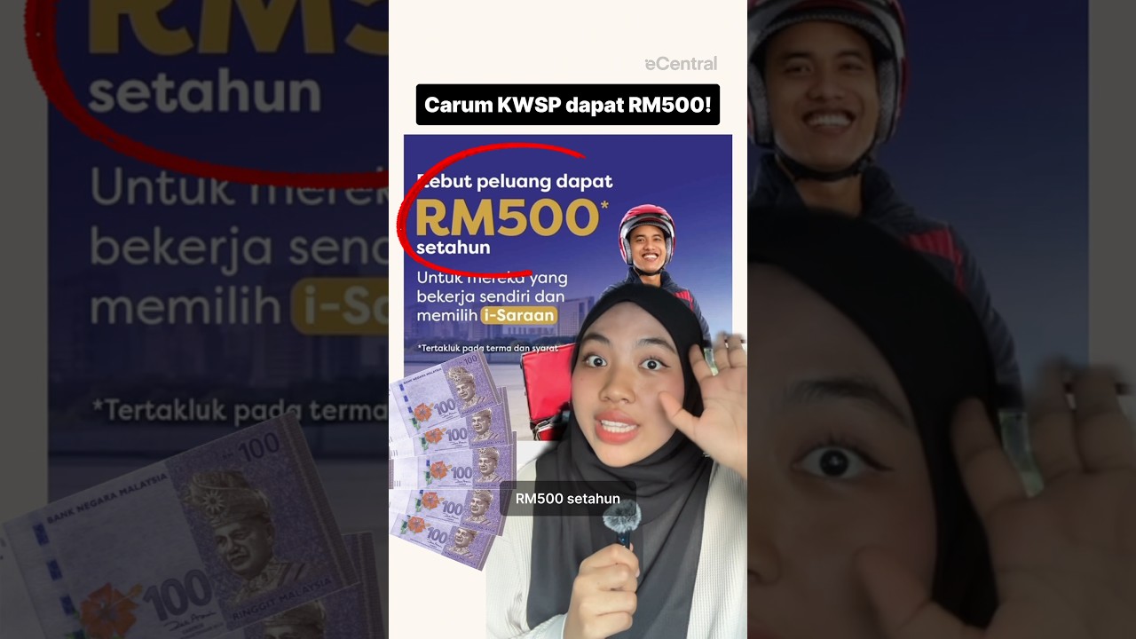 Daftar i-Saraan Dapat RM500! #kwsp #kwspinfo