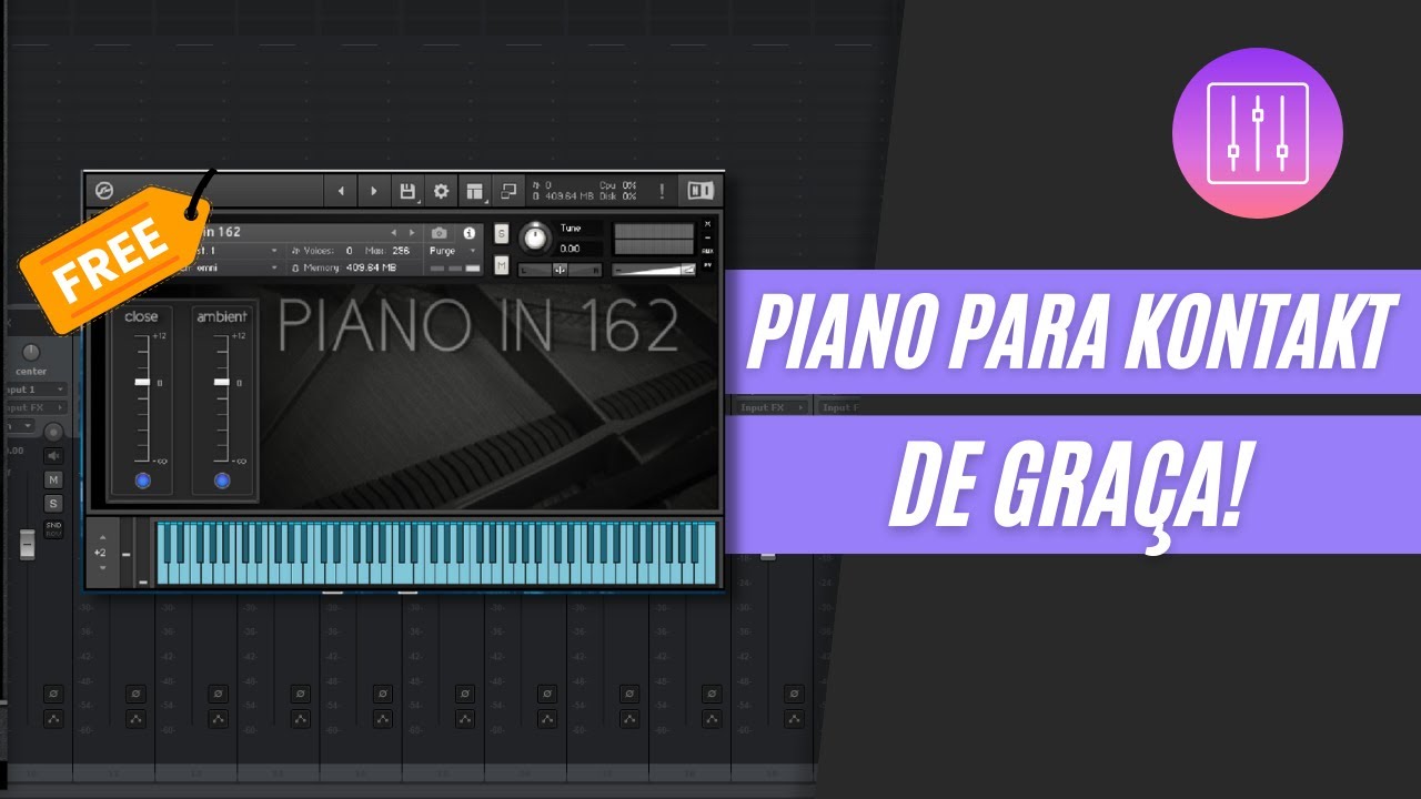 UM PIANO SURPREENDENTE E 100% GR&Aacute;TIS! | PIANO IN 162 - REVIEW (Kontakt)