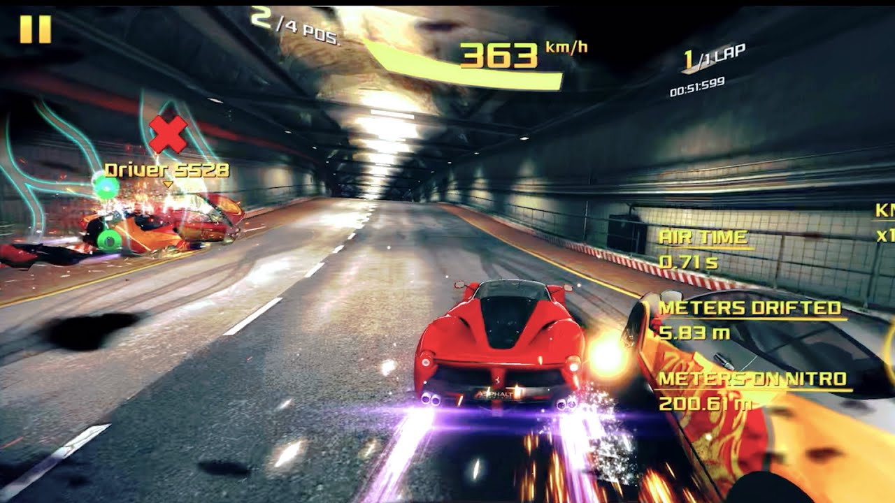 Asphalt 8, Ferrari LaFerrari Rank1680 multiplayer||