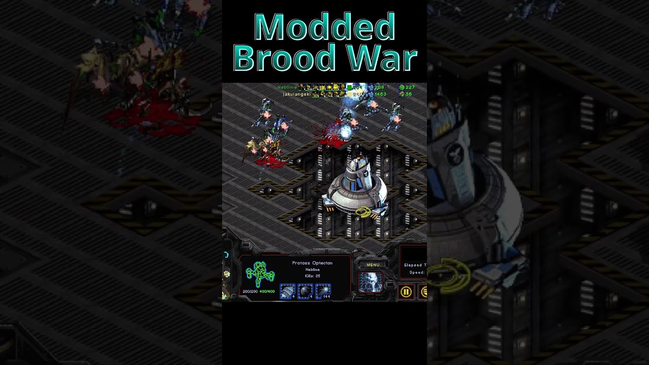 INSANE Brood War Mod #gaming #starcraft #gamer #clips