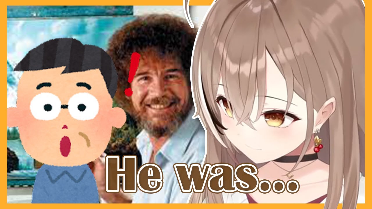 How Father Owl Reacted When Mumei Showed Him Bob Ross [Hololive EN]