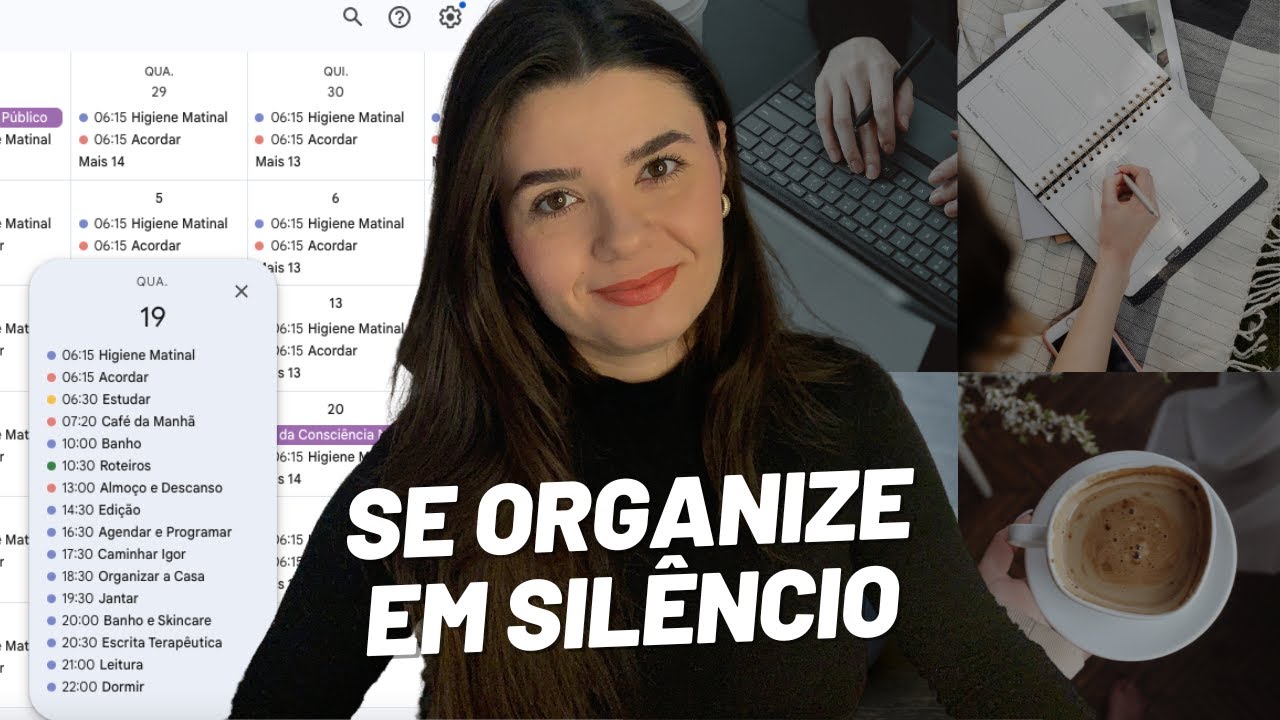 SE ORGANIZE EM SILÊNCIO: 10 hábitos de ORGANIZAÇÃO que funcionam de verdade