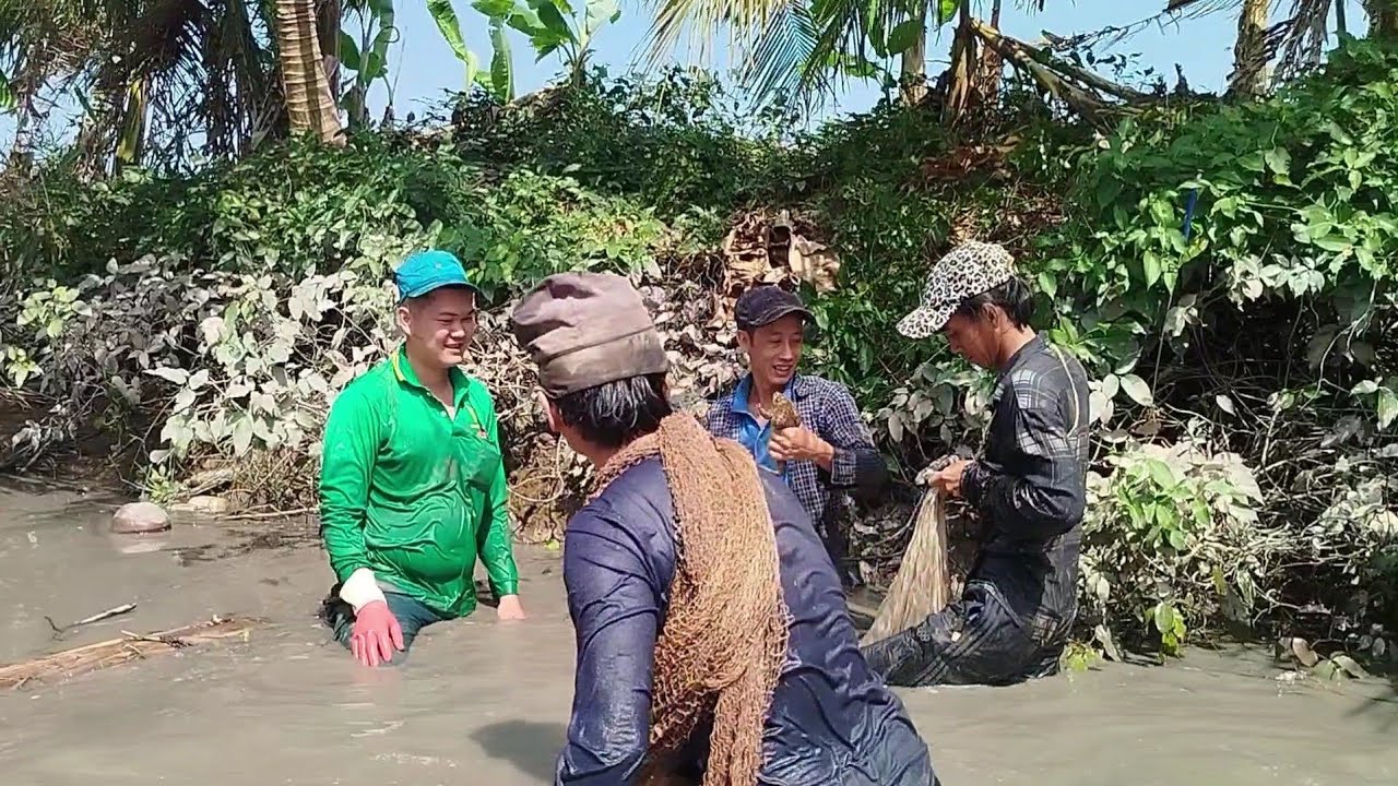 Hôm nay có em duy trải nghiệm săn bắt cùng anh em 