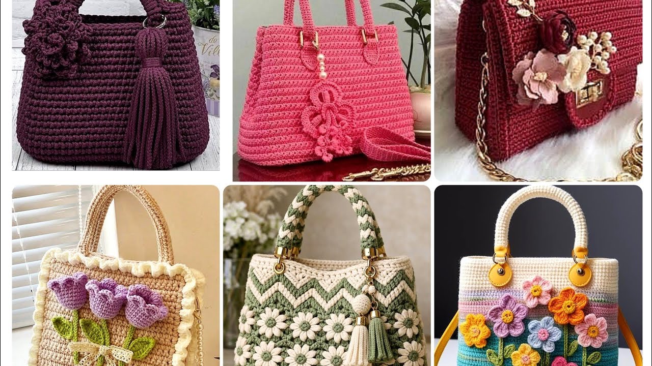 Most Beautiful & Elegant Crochet Handbag for Stylish Ladies//All New Design Ideas 2026
