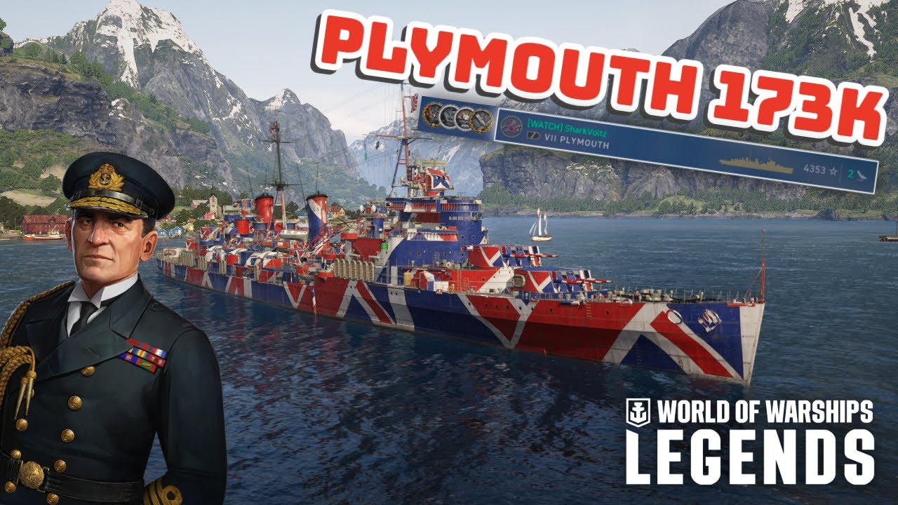 Infinite Smoke Plymouth Is So Much Fun | WOWS Legends ft. @VazzVegas #worldofwarships #wowslegends