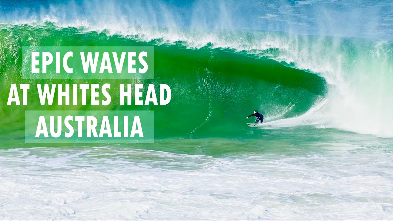 Surfing Epic Slow Motion Waves & Music NSW Australia