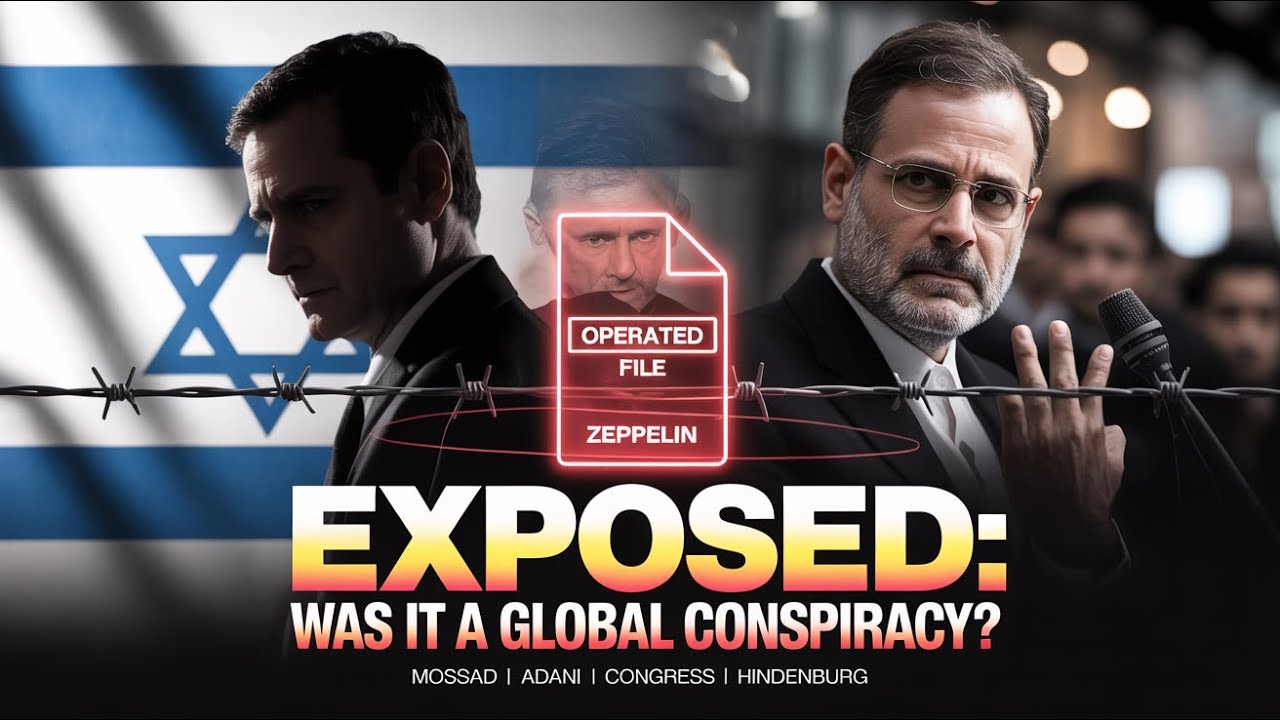 Mossad vs. Congress: Inside Operation Zeppelin and the Anti-Adani Plot