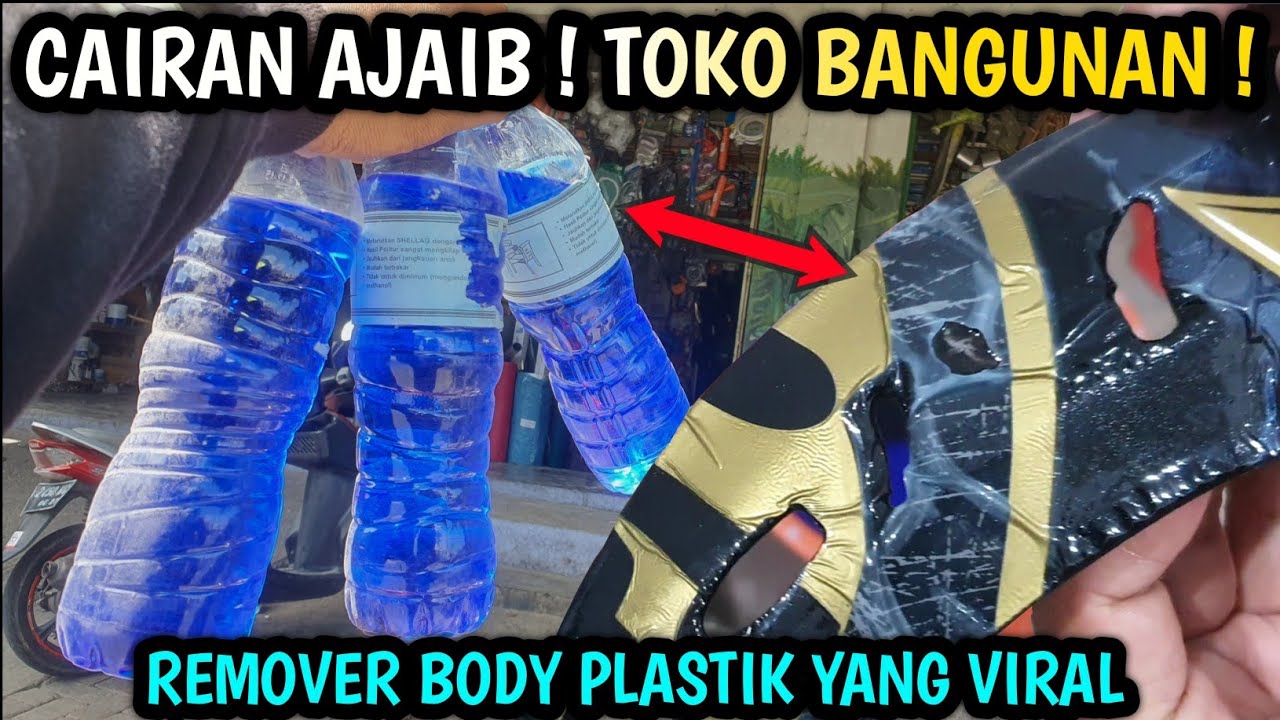 BISA TUTUP NIH PABRIK REMOVER 😬 BONGKAR RAHASIA PAINT REMOVER BODY PLASTIK & ABS !!