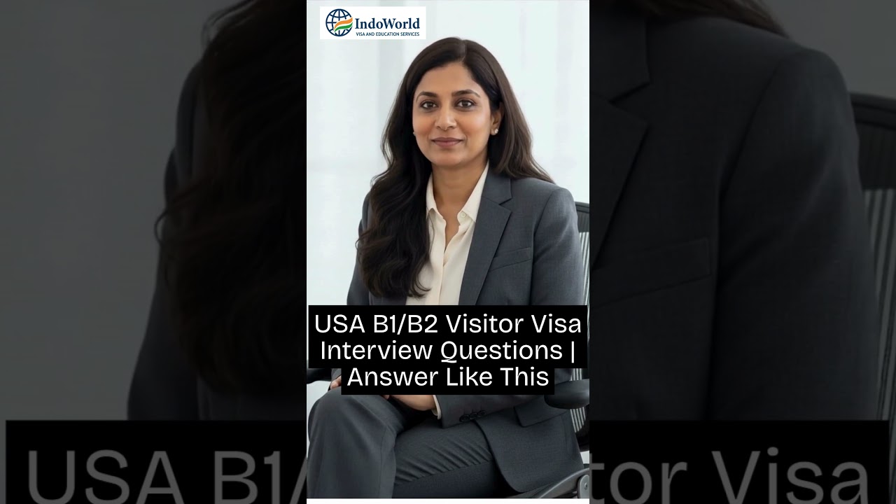USA B1/B2 Visitor Visa Interview Questions | US Tourist Visa Interview guide | Answer like this