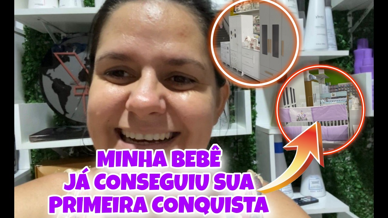 UMA GRANDE CONQUISTA PARA MINHA BEBÊ HELENA - PRESENTE DA VOVÓ