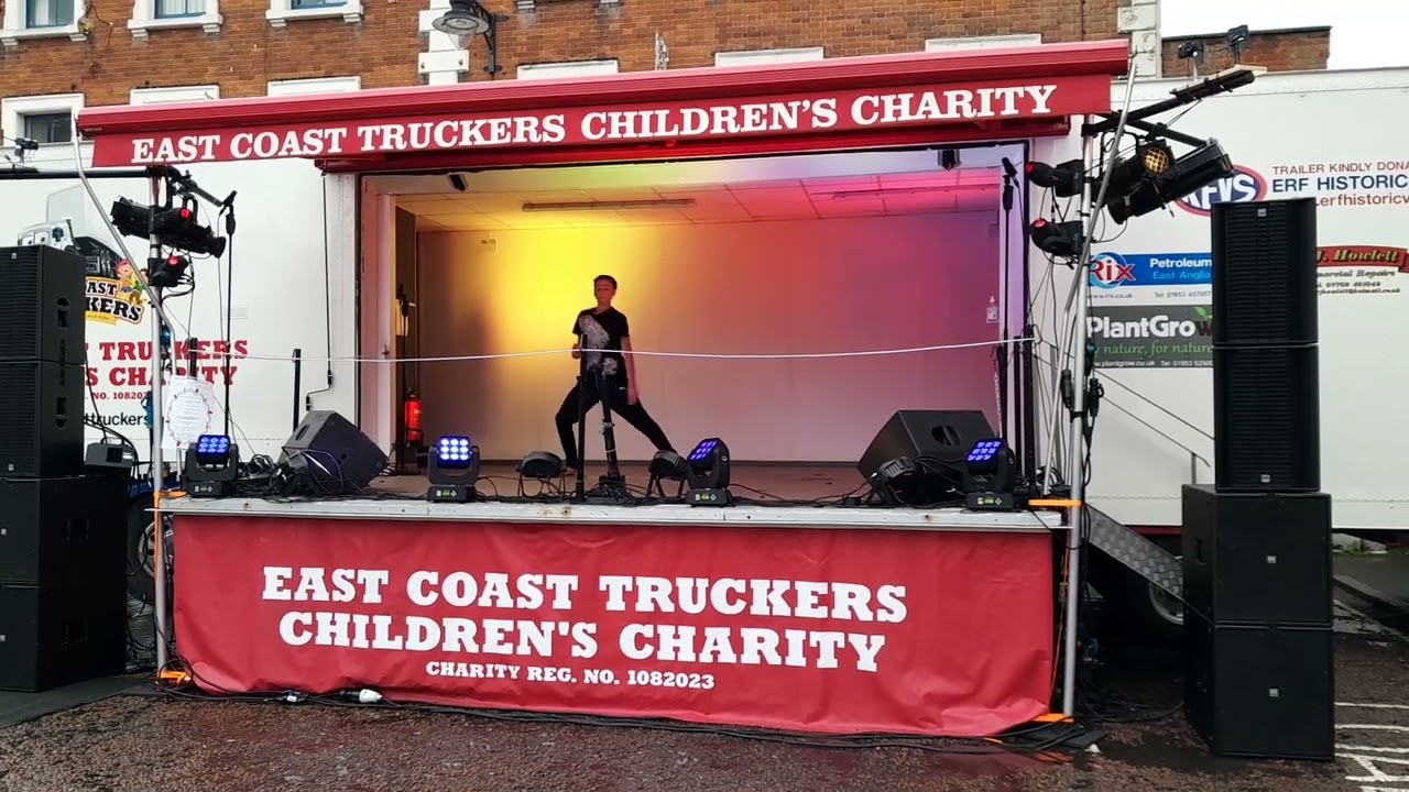 Northgate High School dancers (Zak)  - Dereham Christmas Lights Switch On 26-11-23 part 3