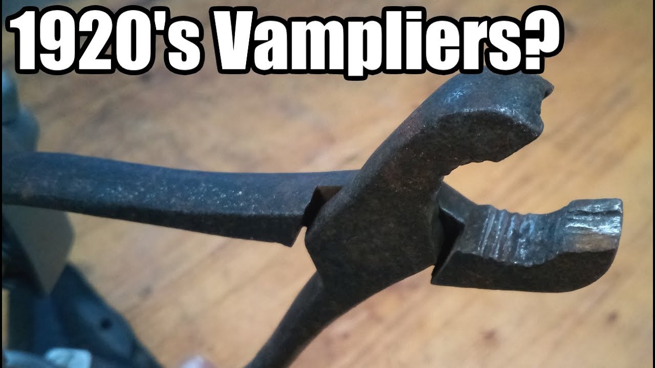 Vintage Cronk Mini 'Burner' Pliers History & Clean-up 