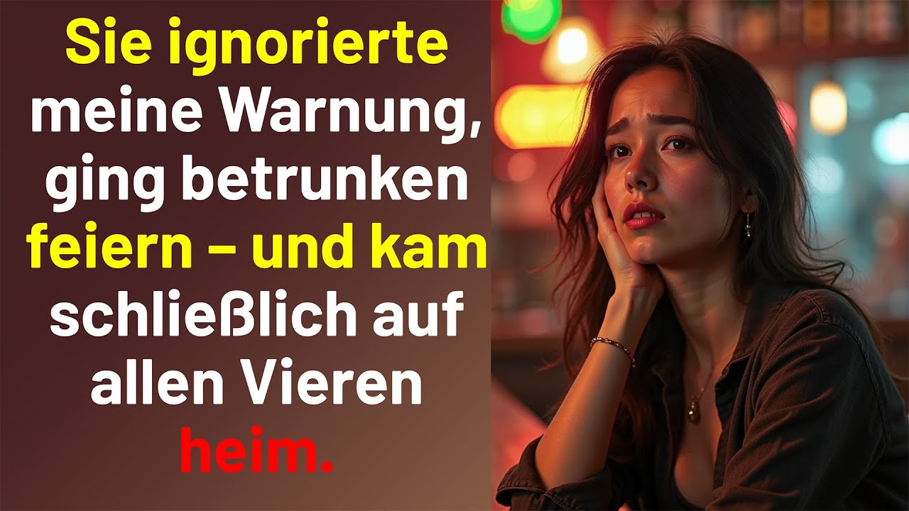 Meine Frau kroch betrunken zur Tür – da wusste ich, dass ich sie verloren hatte