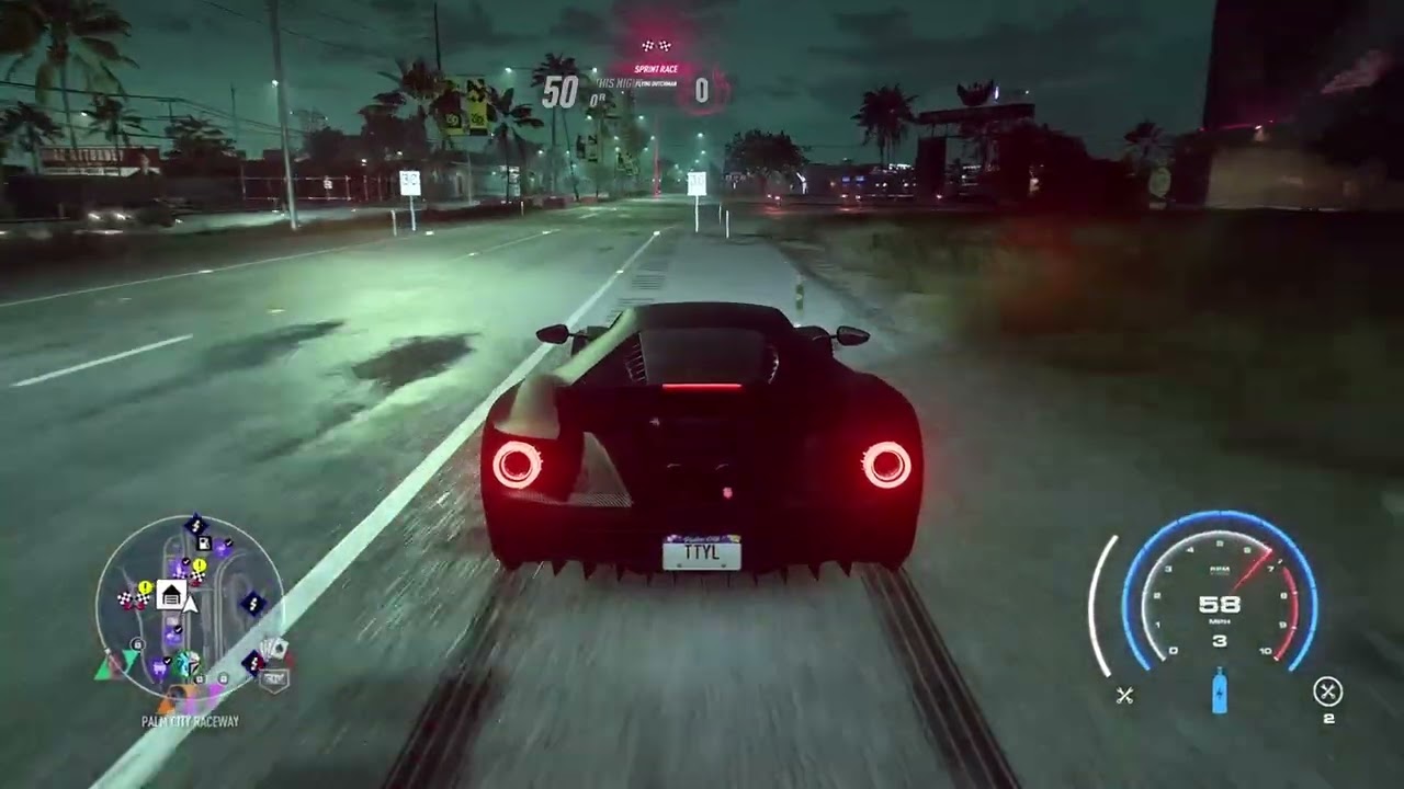 Playing Need for Speed Heat (no commentary)