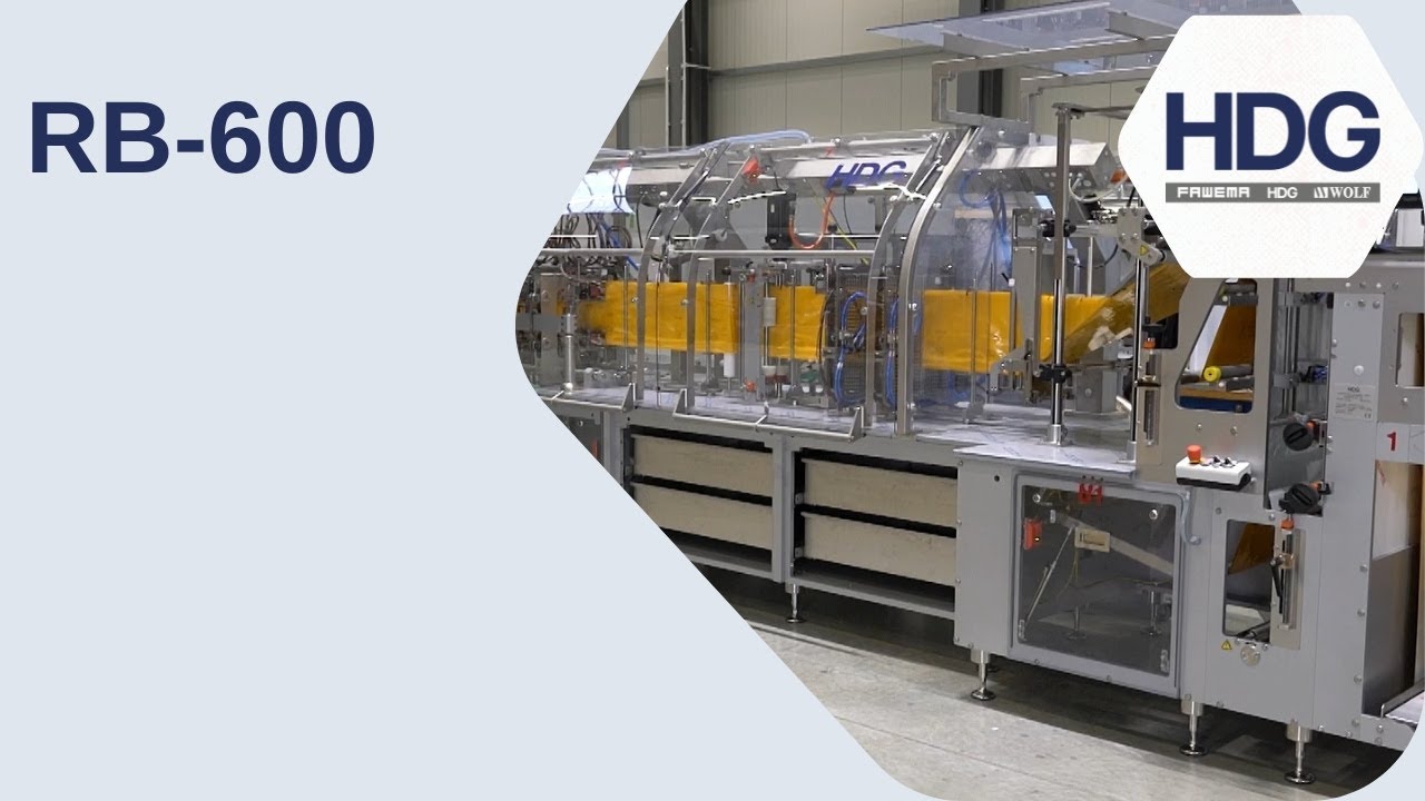 HDG Packaging Machine RB 600
