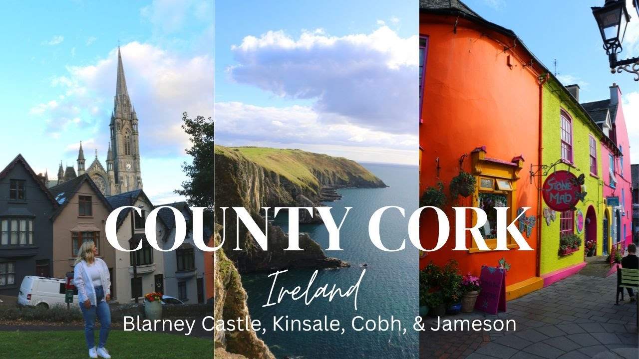 VISITING THE MOST COLORFUL TOWN IN IRELAND [County Cork: Cobh, Kinsale, Blarney Castle, & Jameson]