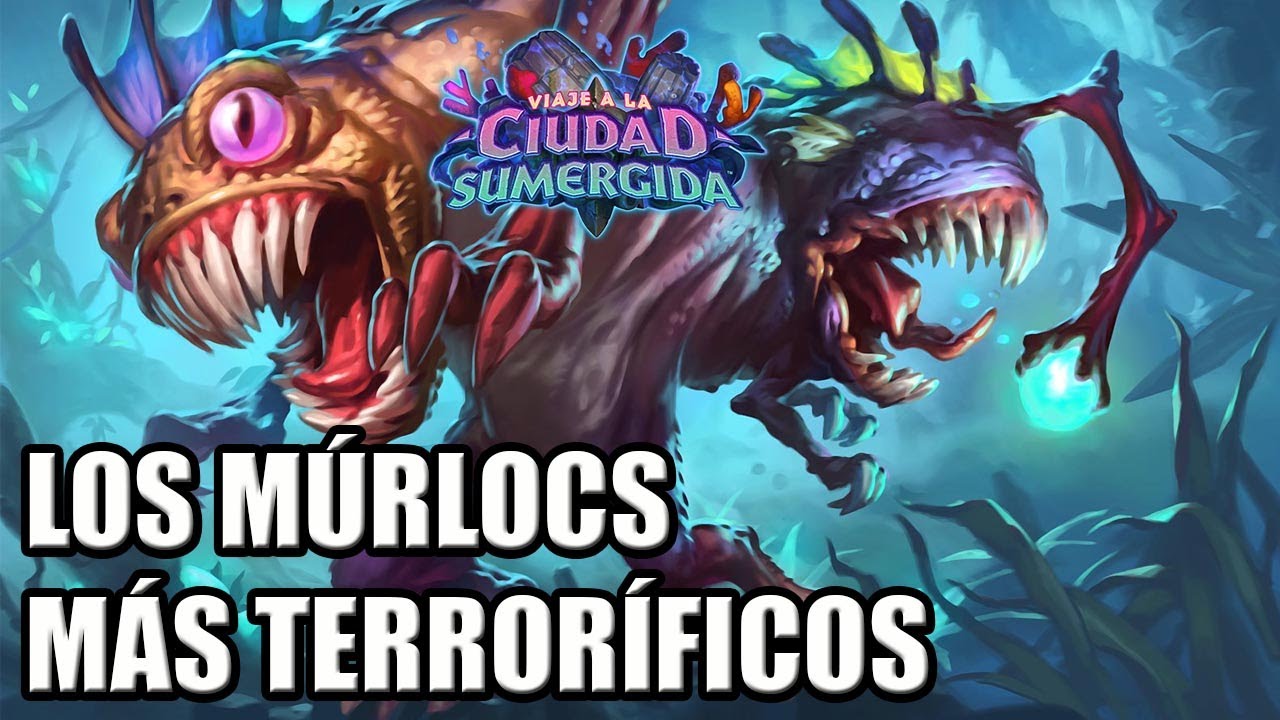 &iexcl;Los M&aacute;s Terror&iacute;ficos! BRUJO MURLOCS con GIGALETA | Hearthstone