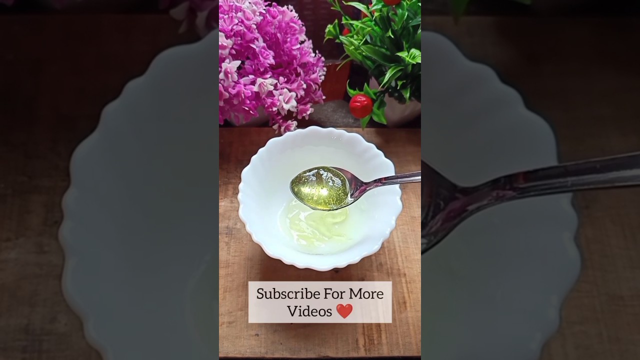 🔥DIY Homemade Cleanser For Dry Skin #shorts #short #youtubeshorts