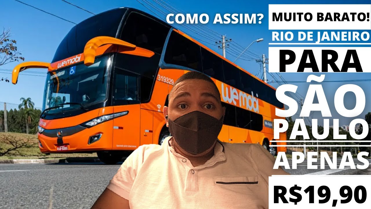 WEMOBI -  RIO DE JANEIRO PARA SÃO PAULO (BARRA FUNDA)