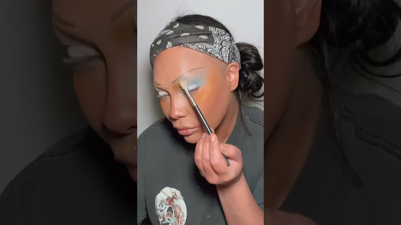 Doing the pat McGrath x maison margiela porcelain skin!