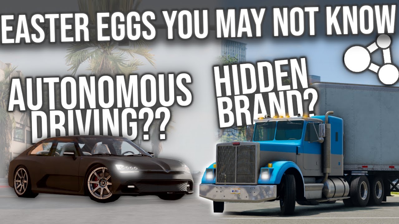 Did you know about these BeamNG EASTER EGGS?