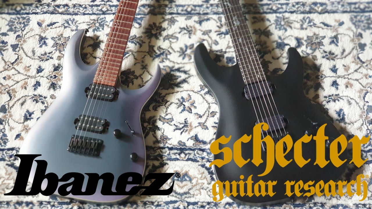 Ibanez RGA42EX vs Schecter Damien-6