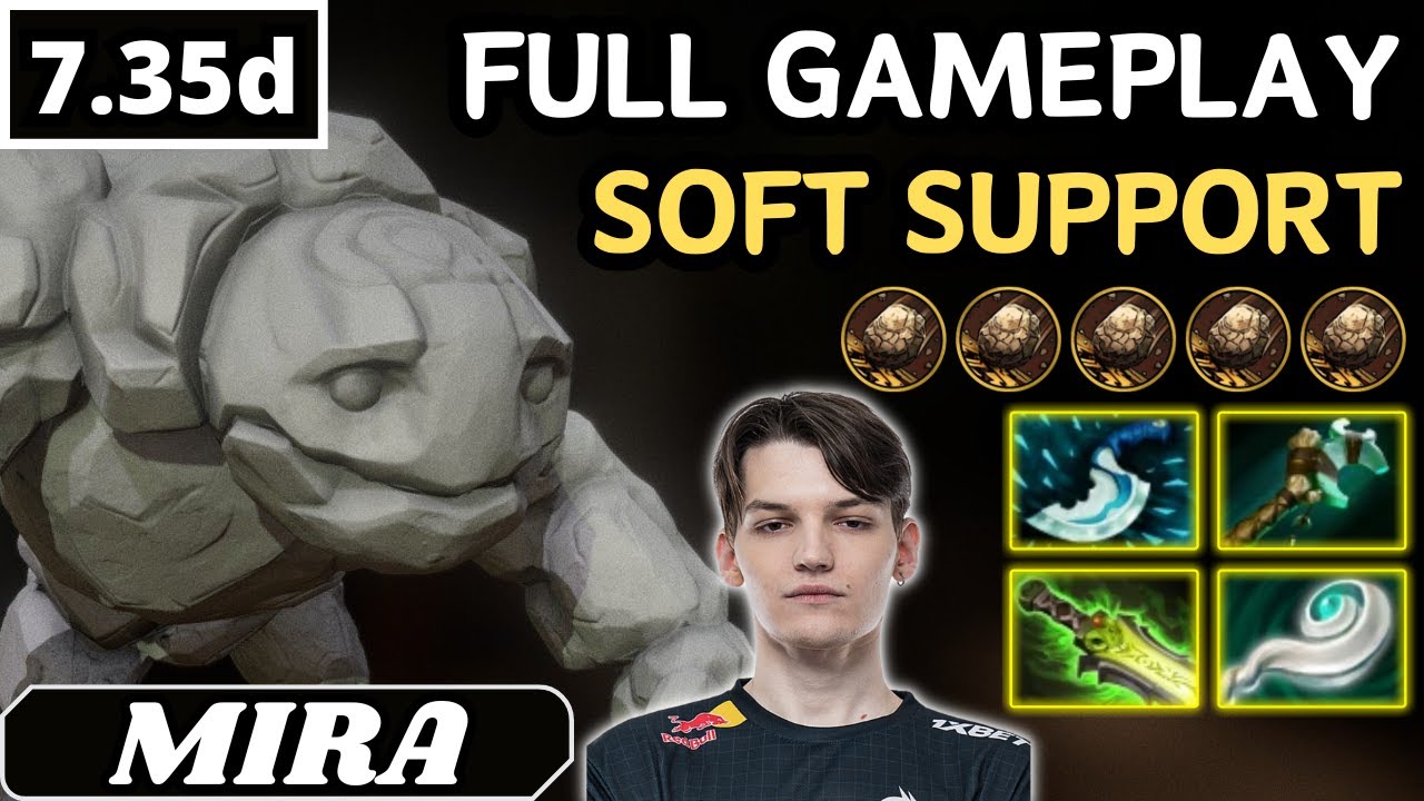 10600 AVG MMR - Mira TINY Soft Support Gameplay - Dota 2 Full Match Gameplay