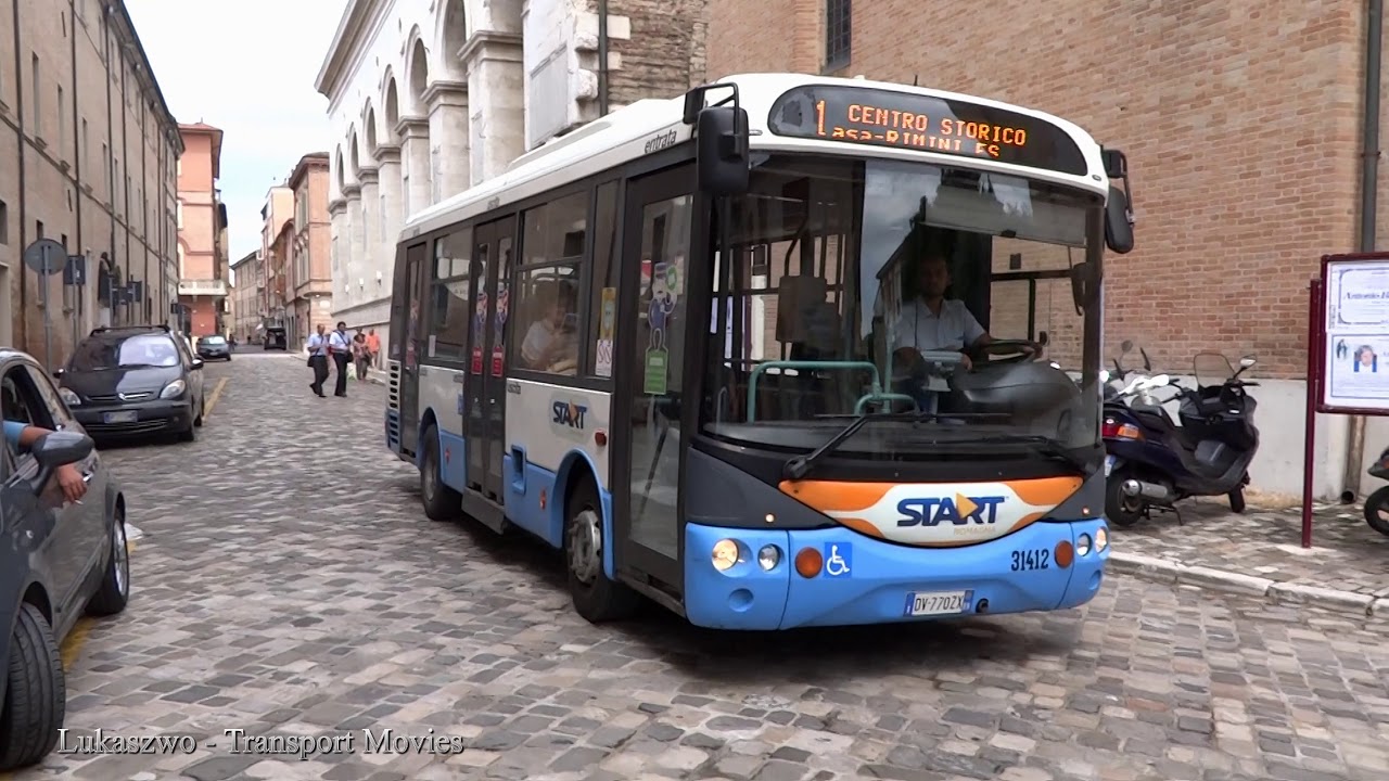 Rimini buses 2 (autobusy w Rimini 2), august 2015