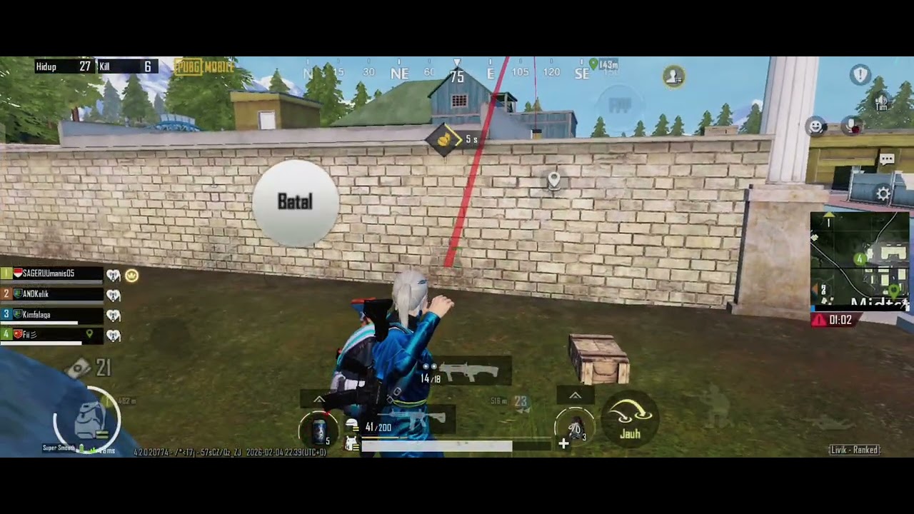 Day 1 Comeback PUBG Mobile 