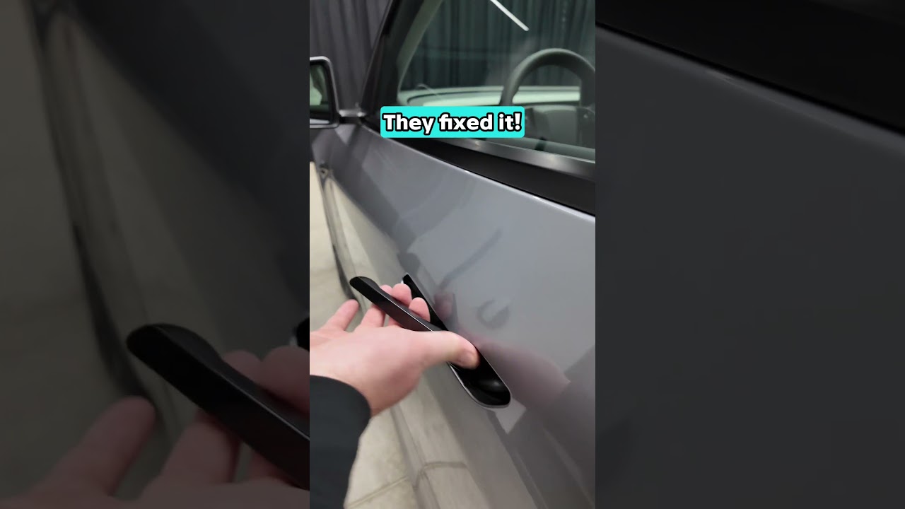 New Tesla Model Y... They fixed it!