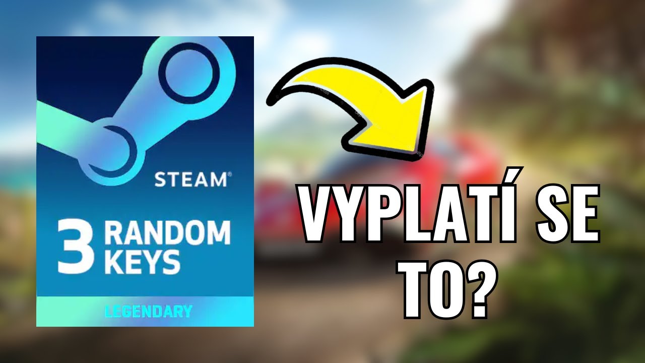 KOUPIL jsem 3 LEGENDÁRNÍ STEAM KLÍČE...
