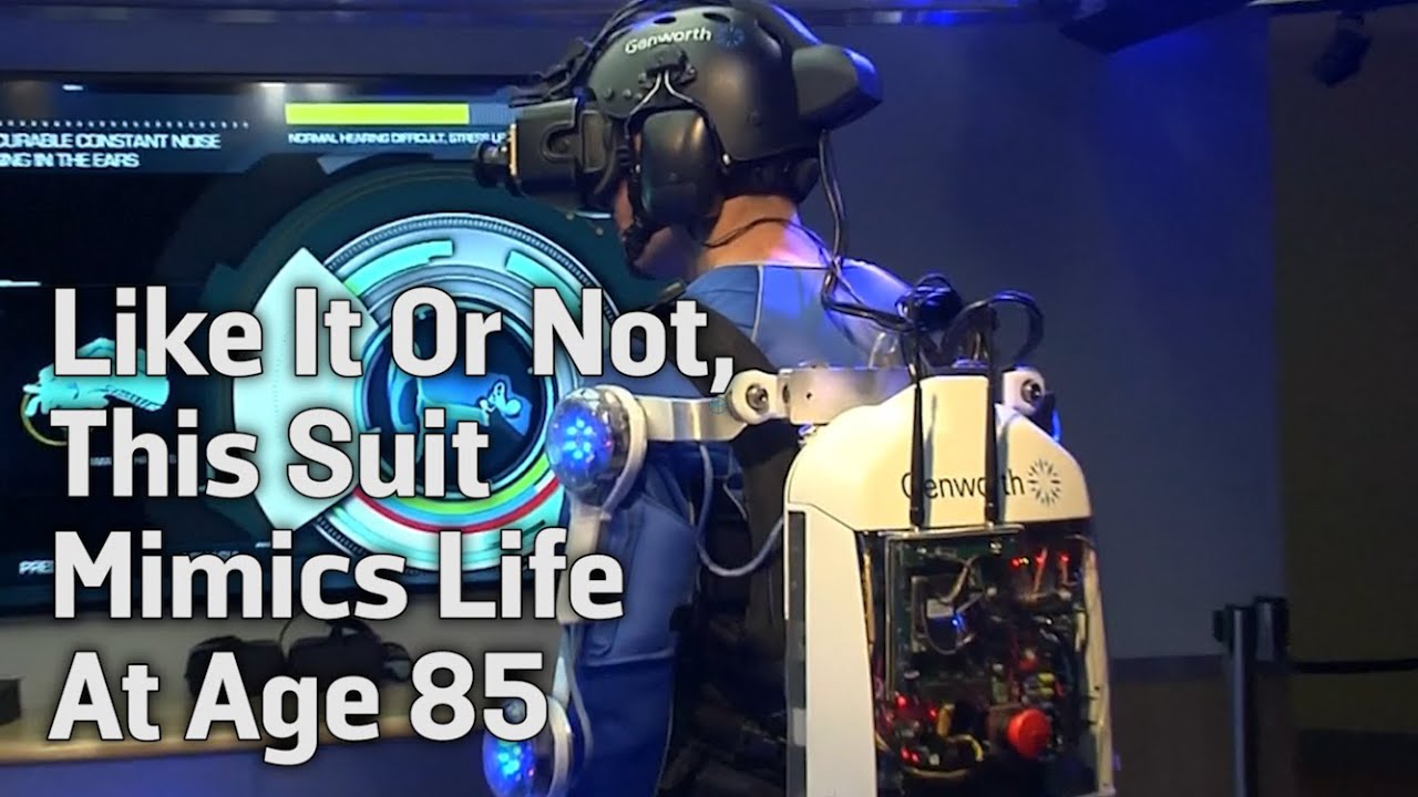 Like It Or Not, This Suit Mimics Life At Age 85