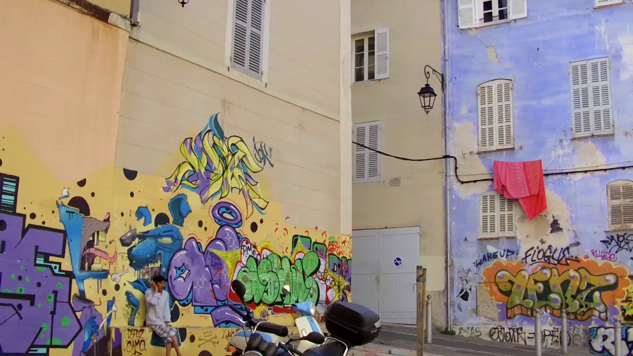 Marseille quartier le Vieux panier