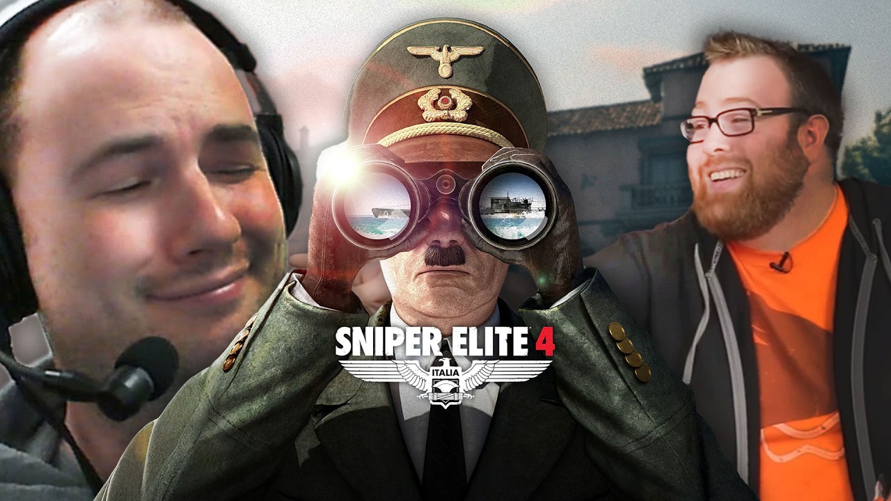 Jesse and Sips hunt Nazis in Sniper Elite 4