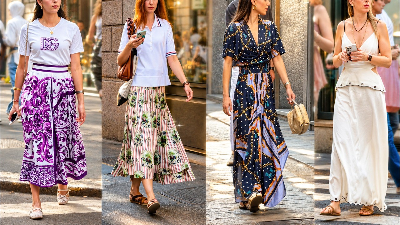 ITALY'S MOST ELEGANT SUMMER STREET FASHION | MILAN JULY 2026 | LUXURY DRESSES