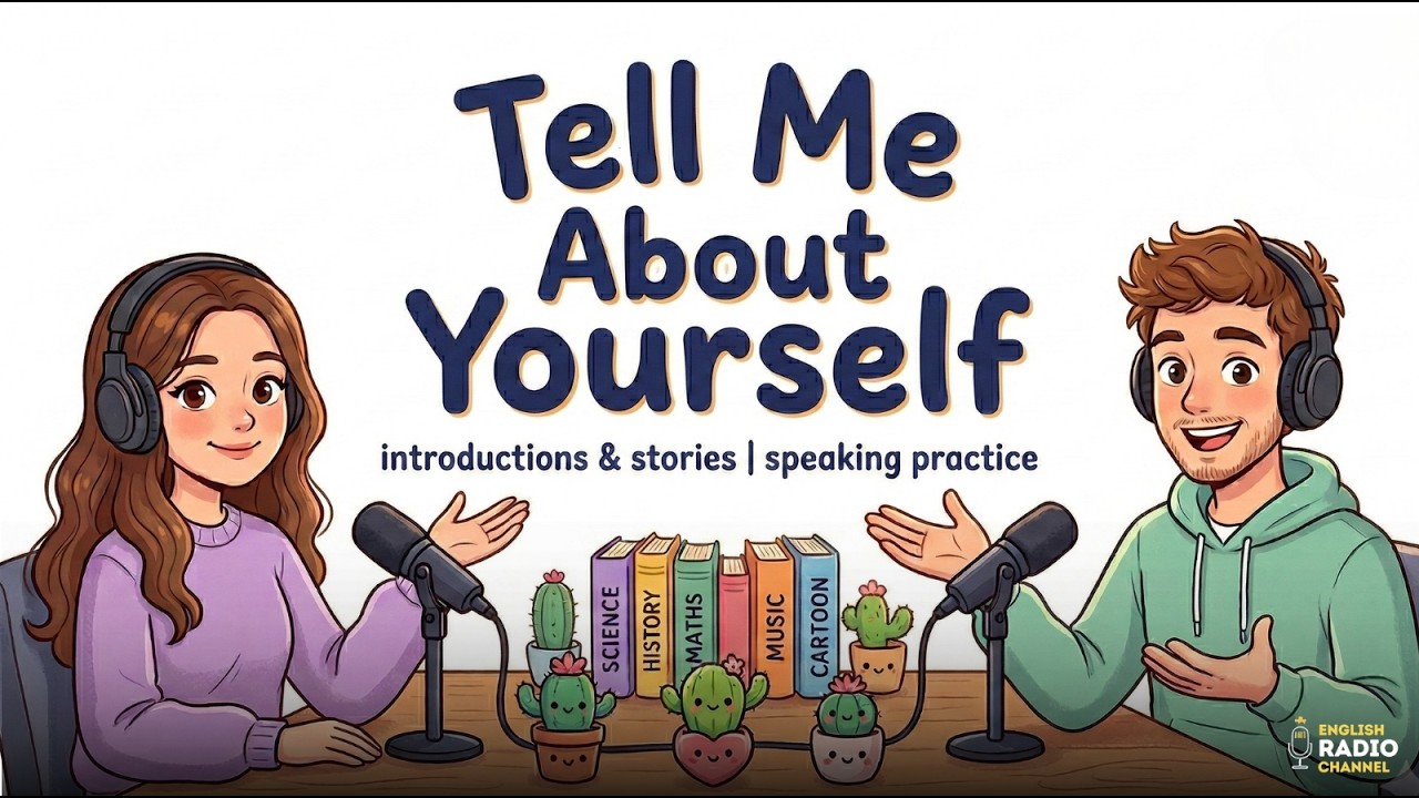 How to Talk About Yourself | English Podcast for Easy English Conversations | Listening Practice