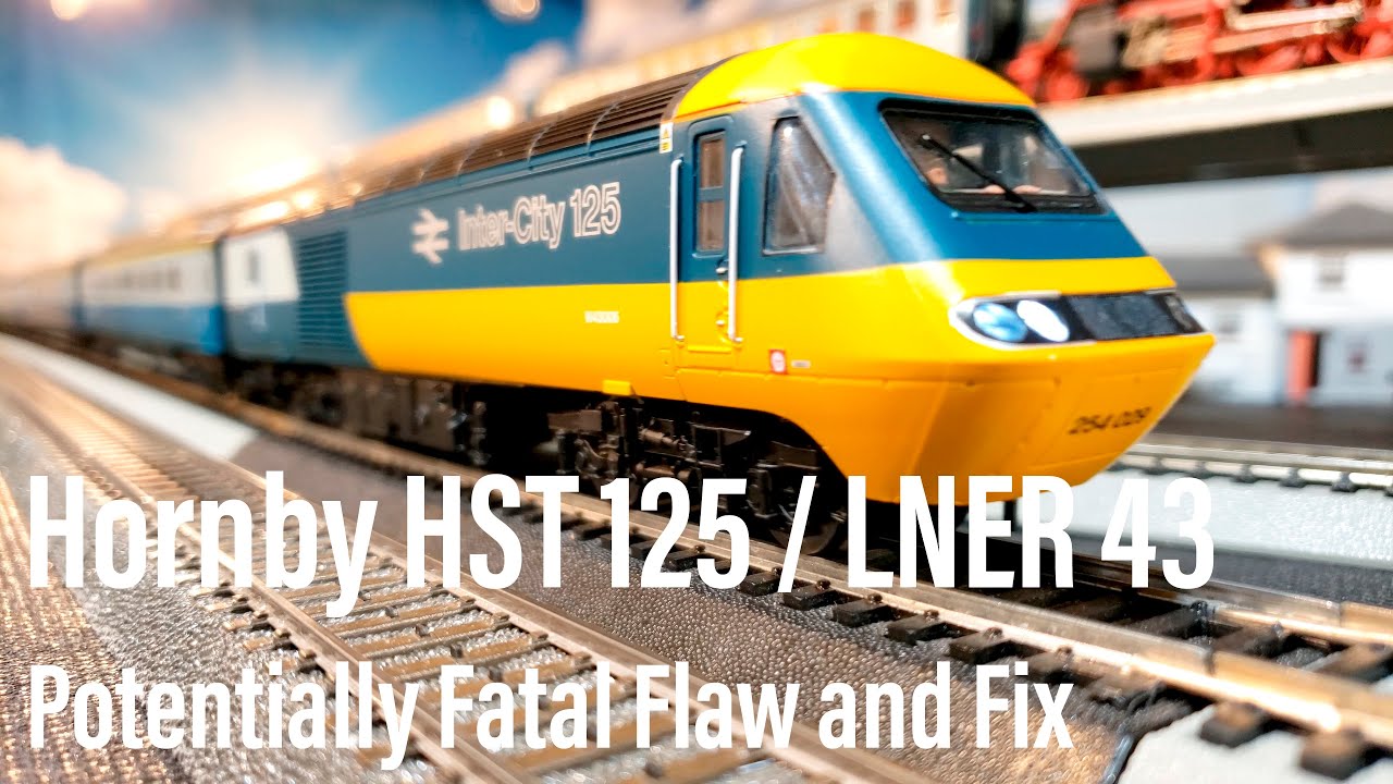 Detailed Review: Olivia’s Hornby R3957 Class 43 / HST 125 LNER Farewell Tour-Drivetrain Flaw and Fix