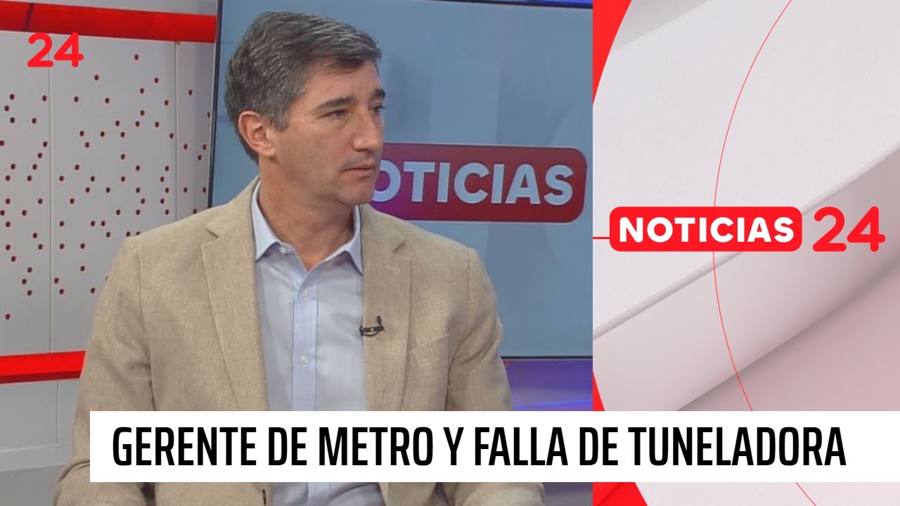 Gerente de Metro y falla de tuneladora: “Línea 7 está avanzando con los tramos claramente definidos”