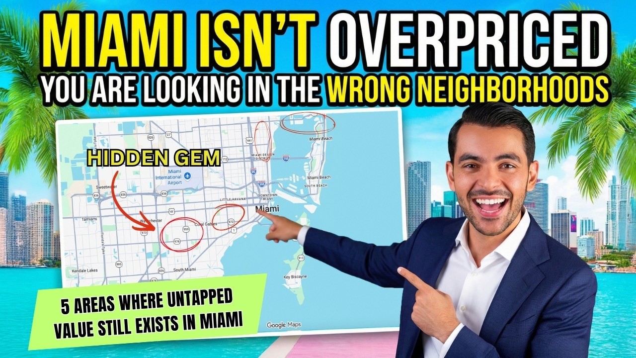 Miami Isn’t Overpriced… you’re just looking in the wrong Neighborhoods!