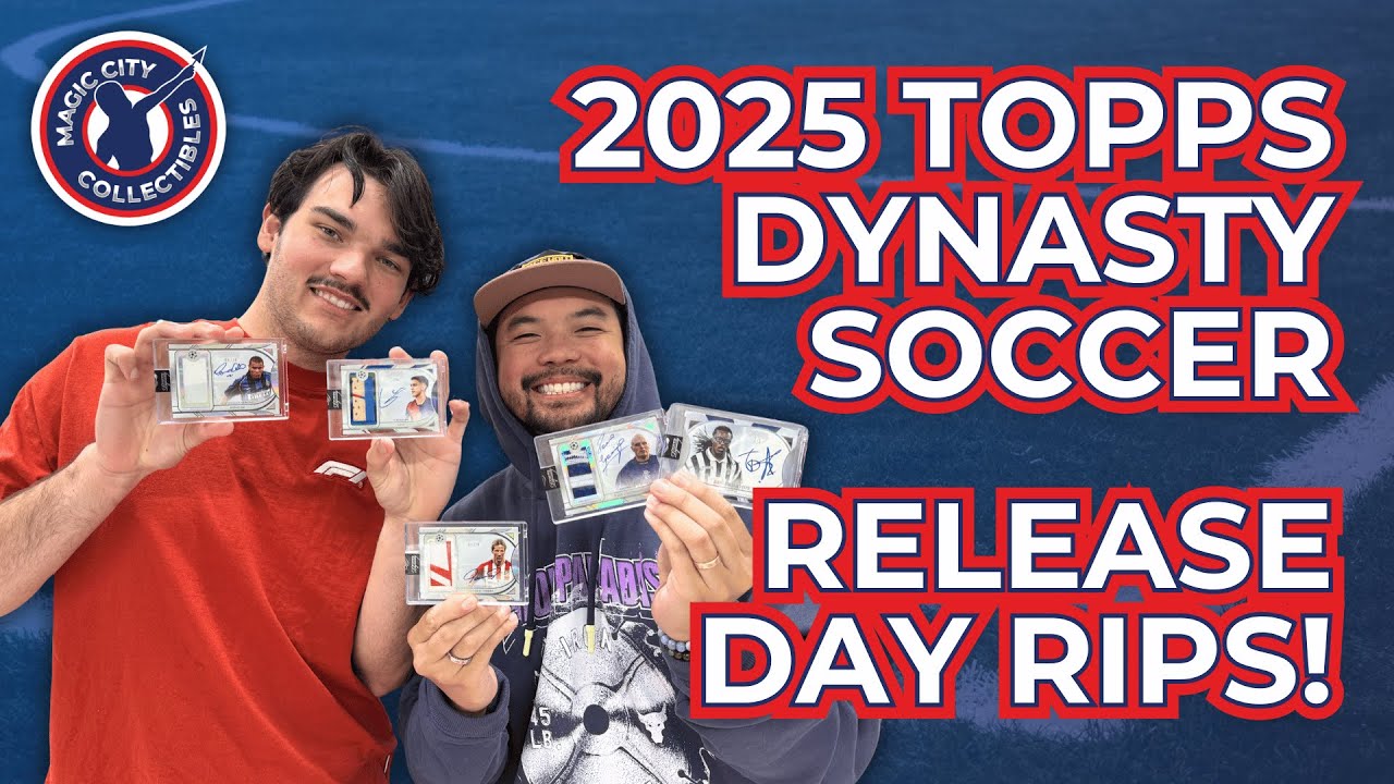 2025 Topps Dynasty UEFA Club Competitions Release Day Rips!