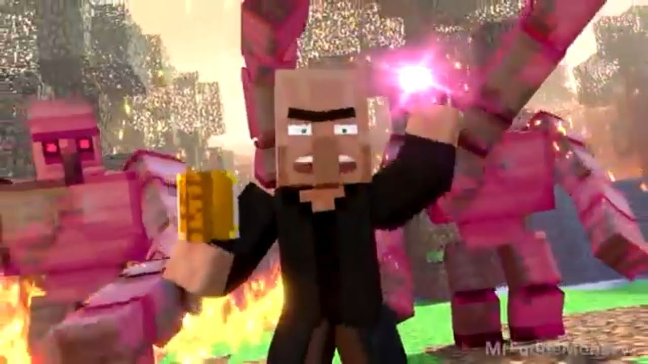 Mustard the Iron Golem Wielder - Be Afraid (Annoying Villagers AMV)