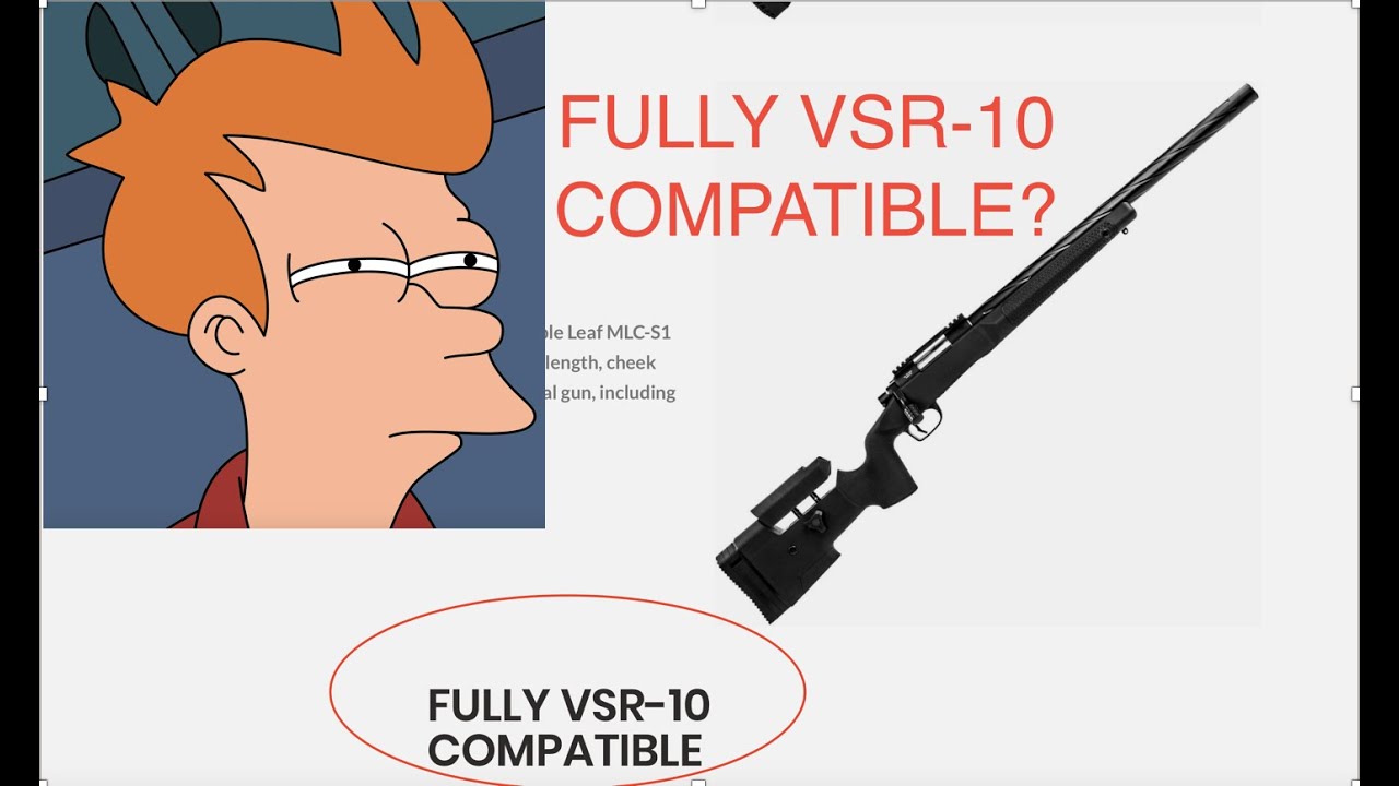 Novritsch SSG10-JG Bar 10 compatibility test