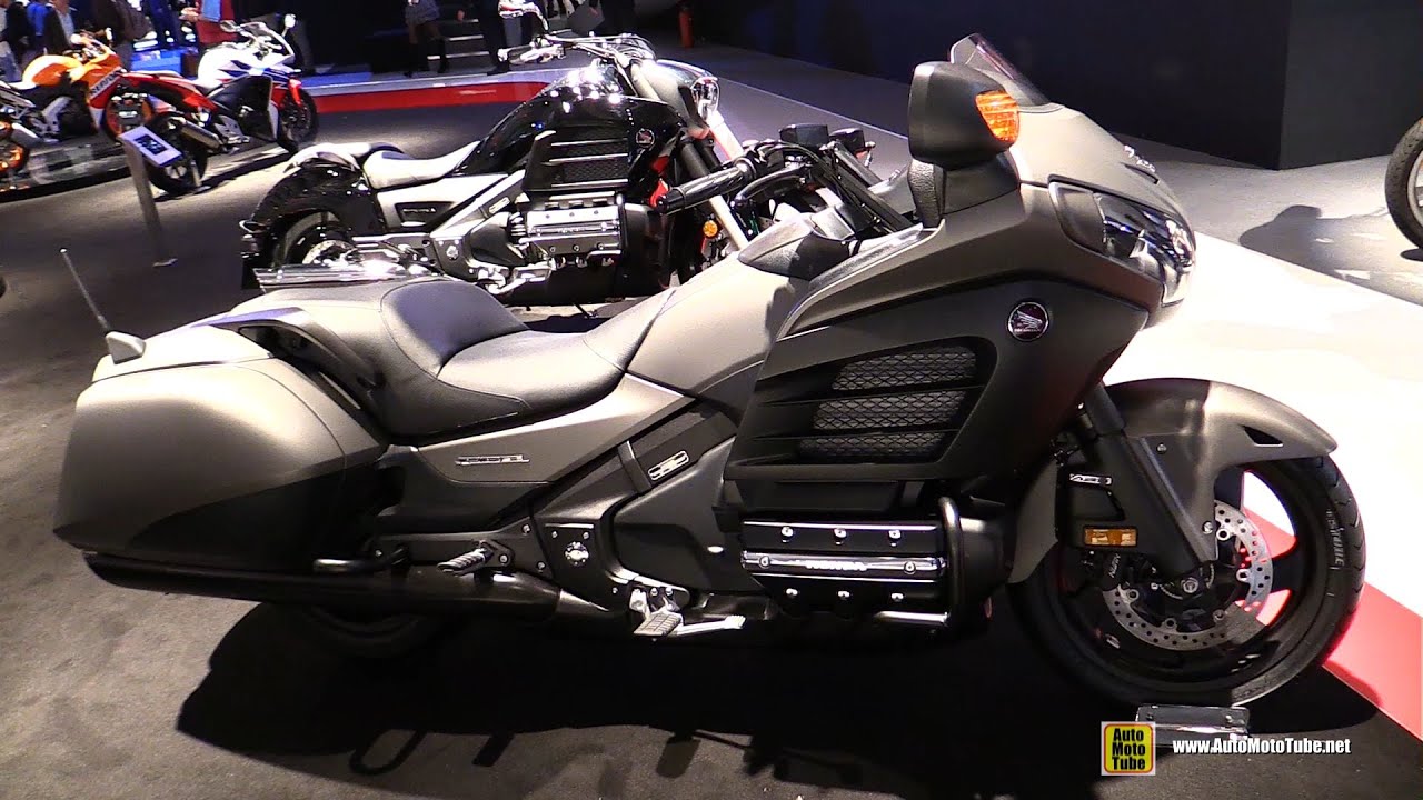 2015 Honda Gold Wing F6B 40th Anniv Edition - Walkaround - 2014 EICMA Milan Motorcycle Exhibition