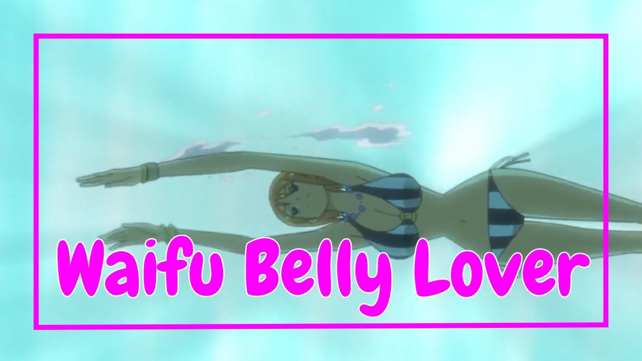 Nami Swims (Waifu Belly Lover)