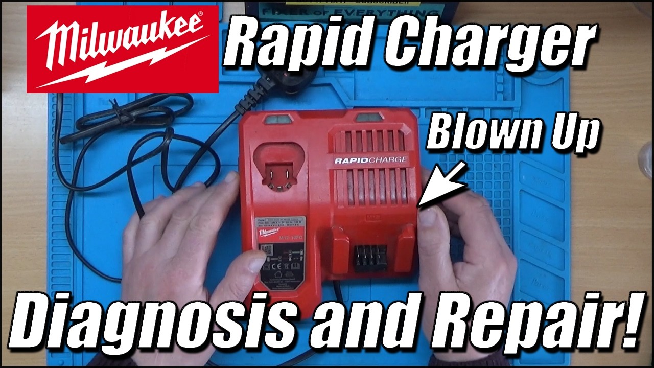 Milwaukee Rapid Charger | Blown Up! | Can I Fix It?