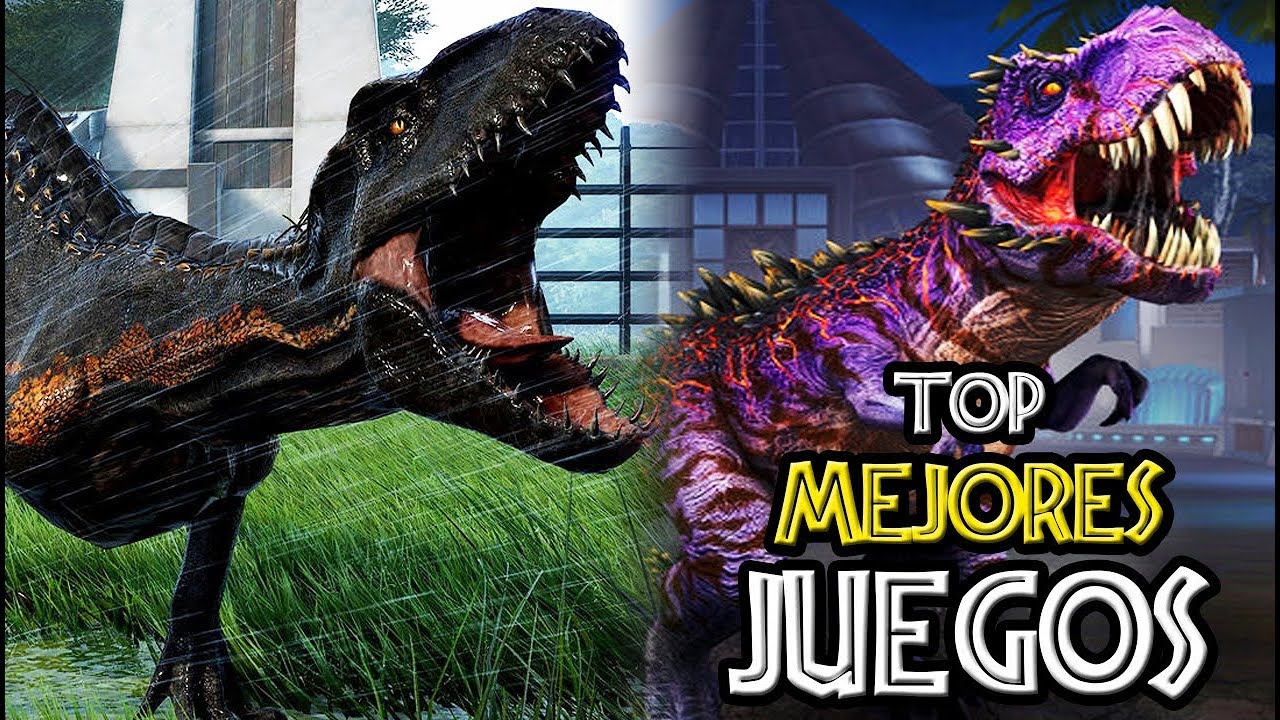 TOP 10: MEJORES JUEGOS DE JURASSIC PARK [Parte 2]