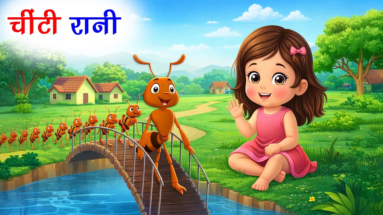 Chinti Raani | चींटी रानी + Many More Popular Rhymes For Kids | Hindi Rhymes