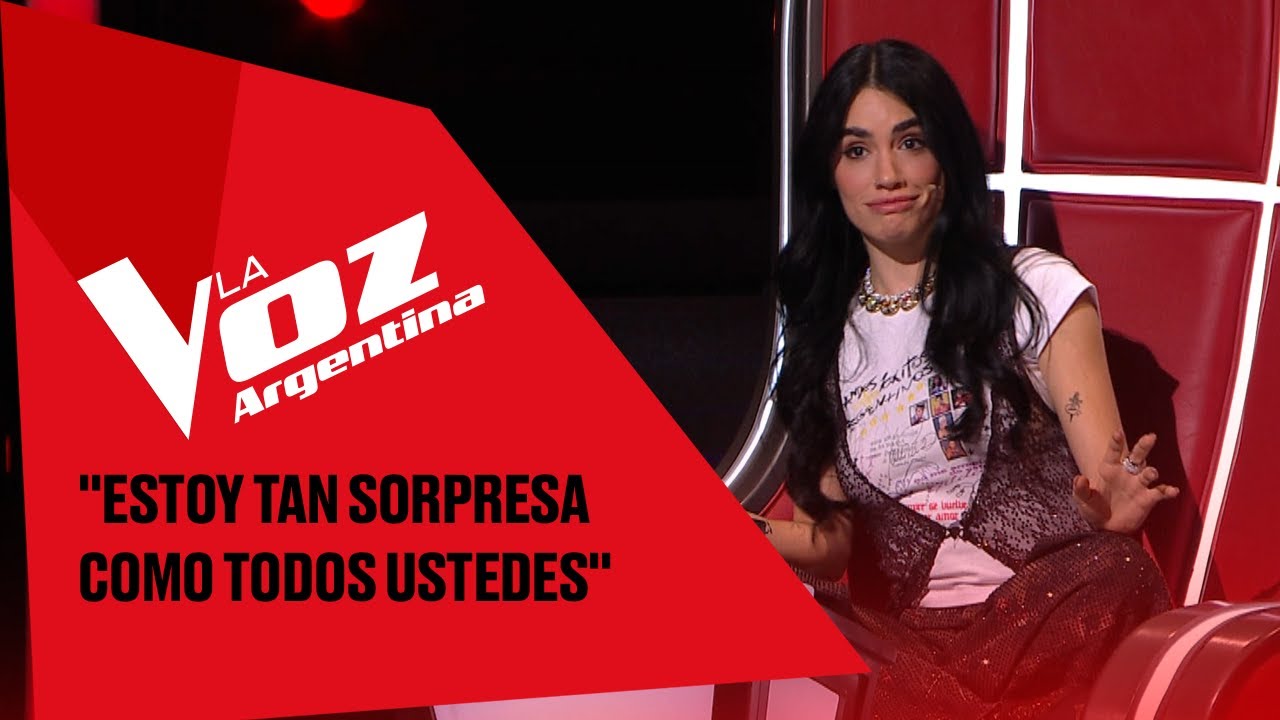 Los coaches quedaron impactados con un participante cuando se dieron vuelta - La Voz Argentina 2025