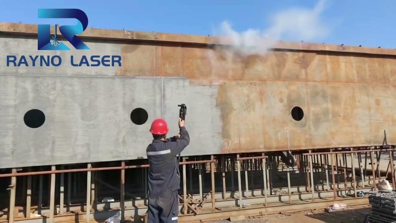6kw laser cleaning for ship cleaning 