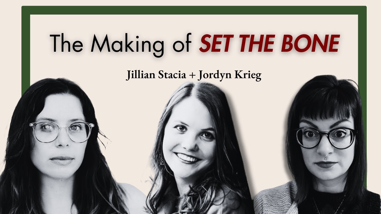 The Making of SET THE BONE |Jillian Stacia + Jo Krieg at the Publishing Table | Gather Poets
